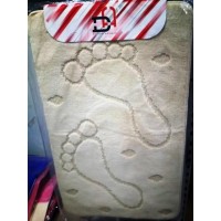 Коврик в ванную 60*100 1 пр. MONO св.беж. 3001/553 Коврик в ванную 60*100 1 пр. MONO св.беж. 3001/553