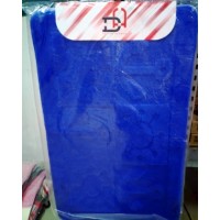 Коврик в ванную 60*100 2 пр. MONO син. 3021/530 Коврик в ванную 60*100 2 пр. MONO син. 3021/530