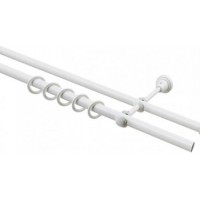 1,6 Карниз ков. d16мм бел.  2-х ряд  в труб.