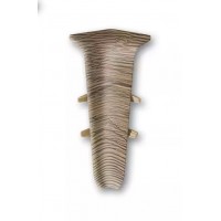 211 Угол внутренний для плинтуса 70мм 2,2м "Деконика", Дуб рустик 211 Угол внутренний для плинтуса 70мм 2,2м "Деконика", Дуб рустик