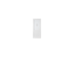 Дверь царговая ЕвроШпон "МОДЕЛЬ 81" 80  Белая эмаль