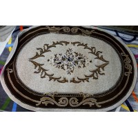 Ковер 2113-31 беж. CAMELOT Карвинг 1,5*2,3 (3.45 кв.м) ОВАЛ Ковер 2113-31 беж. CAMELOT Карвинг 1,5*2,3 (3.45 кв.м) ОВАЛ