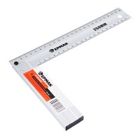 Угольник столярный алюмин. литой 250мм ЕРМАК Угольник столярный алюмин. литой 250мм ЕРМАК