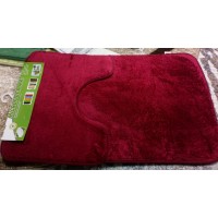 Набор в ванну Микрофибра 50*80+45*51 красный АКЦИЯ Набор в ванну Микрофибра 50*80+45*51 красный АКЦИЯ