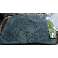 Набор в ванну Микрофибра 50*80+45*51 серый Набор в ванну Микрофибра 50*80+45*51 серый