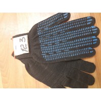 П123 Перчатки черные ХБ 7,5кл. 5-н ПРОТЕКТОР (черные) 10/300 П123 Перчатки черные ХБ 7,5кл. 5-н ПРОТЕКТОР (черные) 10/300