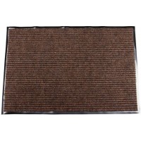 Коврик влаговпитывающий 2-х полосный 0,90х1,50 коричневый