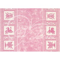 Коврик мерный ПВХ 0,65х15 м 7101Р Дорожка греция красная Коврик мерный ПВХ 0,65х15 м 7101Р Дорожка греция красная