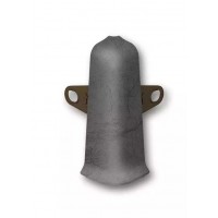 548 Угол наружный для плинтуса 70мм "Деконика", Лофт серый 548 Угол наружный для плинтуса 70мм "Деконика", Лофт серый