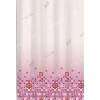 Штора для ванной 180*180см Мозаика розовая 1582-4 Штора для ванной 180*180см Мозаика розовая 1582-4