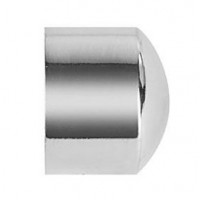 Заглушка для трубы Д19/16мм серебро мат в упак2шт Заглушка для трубы Д19/16мм серебро мат в упак2шт