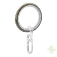 Кольцо с пластик. вставкой d19/16мм серебро мат 10шт Кольцо с пластик. вставкой d19/16мм серебро мат 10шт