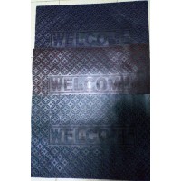 Коврик резиновый Welkom цветной 45х75 круги (3308) Коврик резиновый Welkom цветной 45х75 круги (3308)