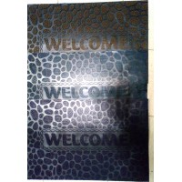 Коврик резиновый Welkom цветной 45х75 камни АКЦИЯ Коврик резиновый Welkom цветной 45х75 камни АКЦИЯ