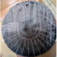 Коврик в ванную 100*100 1пр High MONO сер. 6064/6502 Коврик в ванную 100*100 1пр High MONO сер. 6064/6502