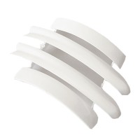 001 Набор комплектующих для наличника 70мм Белый (20 шт/уп) 001 Набор комплектующих для наличника 70мм Белый (20 шт/уп)