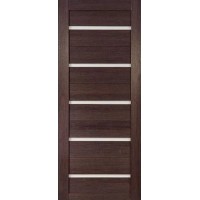 Дверь царговая ЭкоШпон "МОДЕЛЬ 22" 90 (Венге)+ черное стекло Дверь царговая ЭкоШпон "МОДЕЛЬ 22" 90 (Венге)+ черное стекло