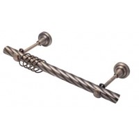 2,4 Карниз ОПТИ ков. ТВИСТ d25мм антик-зол 1 ряд в т/у 2,4 Карниз ОПТИ ков. ТВИСТ d25мм антик-зол 1 ряд в т/у