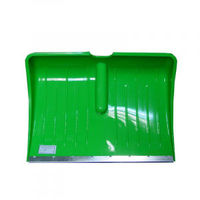 Лопата снег пластиковая с оцинкованной планкой 450*356 цветная Лопата снег пластиковая с оцинкованной планкой 450*356 цветная