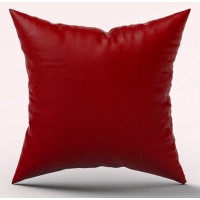 Подушка декор. Бархат 40*40 рубиновый Подушка декор. Бархат 40*40 рубиновый