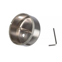 Коронка по стеклу и керамике 20х55 с центрирующим сверлом Коронка по стеклу и керамике 20х55 с центрирующим сверлом