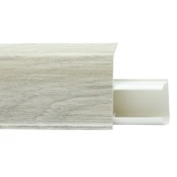 509 Плинтус напольный 55мм 2,2м "Quadro" Дуб булатный (1уп=40шт) 509 Плинтус напольный 55мм 2,2м "Quadro" Дуб булатный (1уп=40шт)