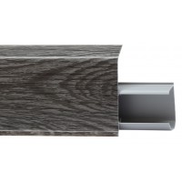 520 Плинтус напольный 55мм 2,2м "Quadro", Оксфордский дуб (1уп=40шт) 520 Плинтус напольный 55мм 2,2м "Quadro", Оксфордский дуб (1уп=40шт)