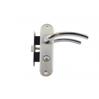 Ручка-защелка на полупланке FZB 15-01-002 ВК-71106 SN/CP Ручка-защелка на полупланке FZB 15-01-002 ВК-71106 SN/CP