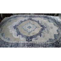 Ковер FIORE 232A navy 1.6*2.5 (4 кв.м) ОВАЛ Ковер FIORE 232A navy 1.6*2.5 (4 кв.м) ОВАЛ