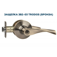 Защелка TRODOS ЗВ2-01 бронза/ключ Защелка TRODOS ЗВ2-01 бронза/ключ